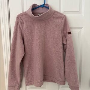 L.L. Bean Soft Pink Turtleneck Sweater